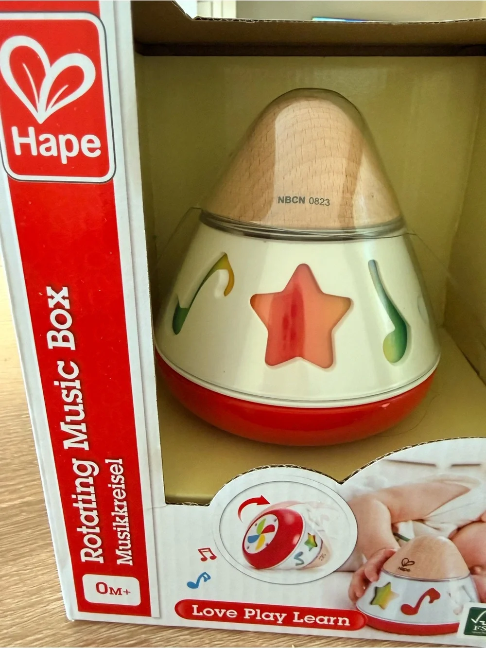 Hape rotating music